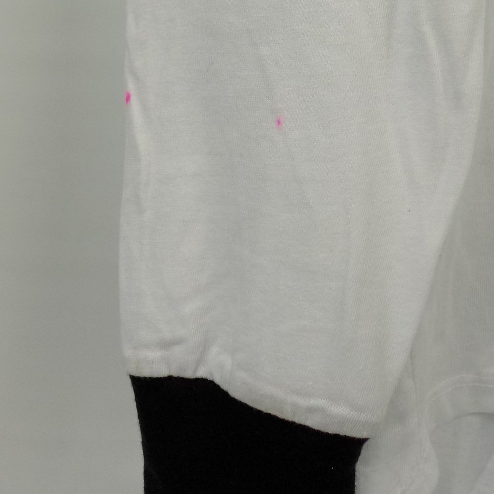 LuLaRoe Hudson Long Sleeve Snowflake Design Top DEFECT - READ DESCRIPTION Size S - Picture 6 of 12